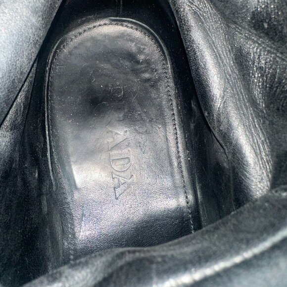 Prada men’s leather boots authentic Size 10.5 - Picture 10 of 14